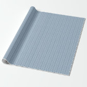 Comfy Cozy Knit Sweater Wrapping Paper - Blue ラッピングペーパー (アンロールド)
