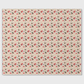 Comfy Cozy Winter Holiday Wrapping Paper - Classic ラッピングペーパー (フラット)