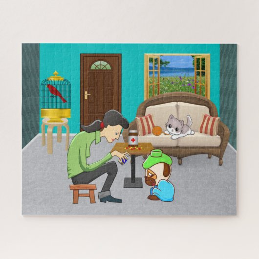 ComfyPaws ジグソーパズル (横)