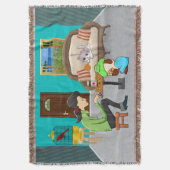 ComfyPaws スローブランケット (正面縦)