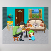 ComfyPaws ポスター (正面)