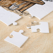 Comic Bird at Fish Stand ジグソーパズル (側面)