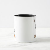 Comic Bird Beach Cleanup Crew マグカップ (中央)