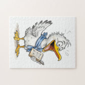 Comic Bird Sailor Crew ジグソーパズル (横)