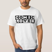 Comic Book Lover Bold Design Tシャツ (正面)