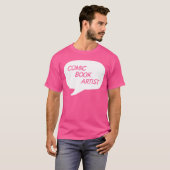 Comic Book Novel Comic Artist family Tシャツ (正面フル)