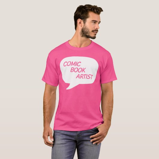 Comic Book Novel Comic Artist family Tシャツ (正面フル)