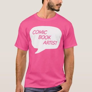 Comic Book Novel Comic Artist family Tシャツ