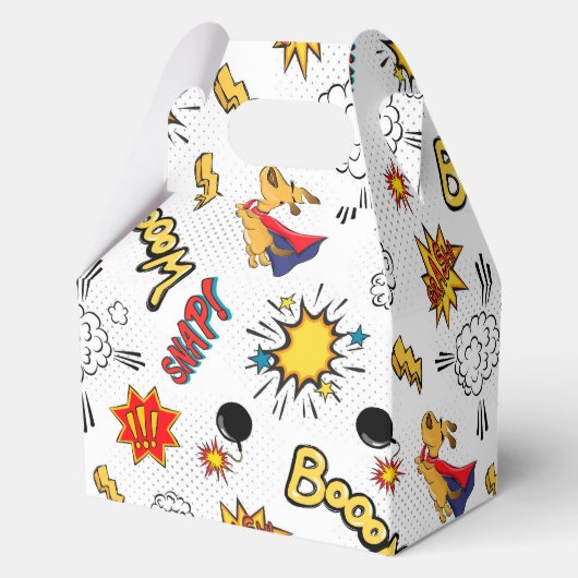 Comic Book Pattern フェイバーボックス (正面)