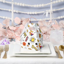 Comic Book Pattern フェイバーボックス