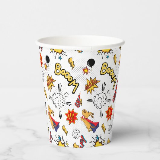 Comic Book Pattern  紙コップ (右)