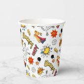 Comic Book Pattern  紙コップ (正面)