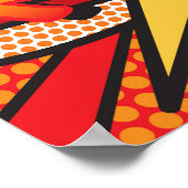 Comic Book Pop Art KA-POW ポスター (角)
