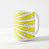Comic Book Pop Art SUPER POP! Fun Pun Mug コーヒーマグカップ (正面右)