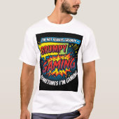 Comic Book Pop Art Tシャツ (正面)