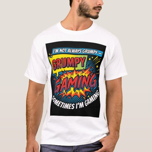 Comic Book Pop Art Tシャツ (正面)