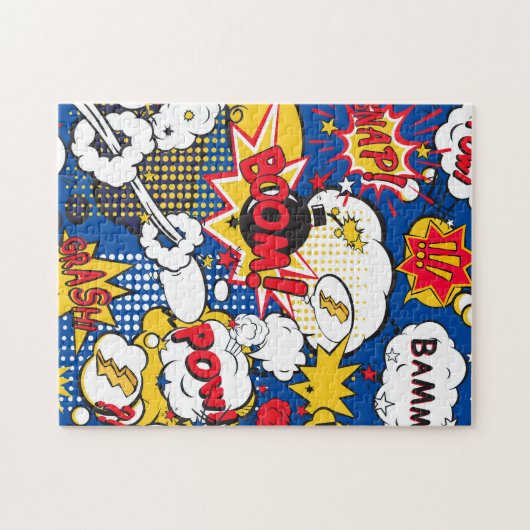 Comic Book Superhero  ジグソーパズル (横)