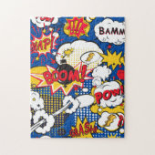 Comic Book Superhero  ジグソーパズル (縦)