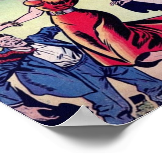 Comic book Weird tales of the Future ポスター (角)