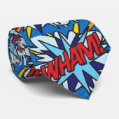 Comic Book WHAM Pop Art Superhero ネクタイ (ロール)