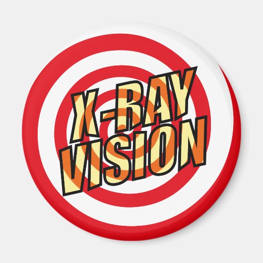 Comic Book X-RAY VISION マグネット (正面)