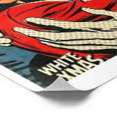 comic cover black mirror 90s pop art edit illustra ポスター (角)