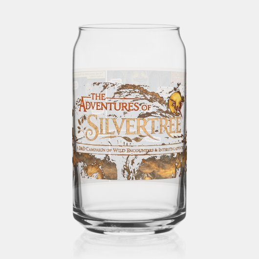 Comic Funny D&D Cup! ガラス缶 (裏面)