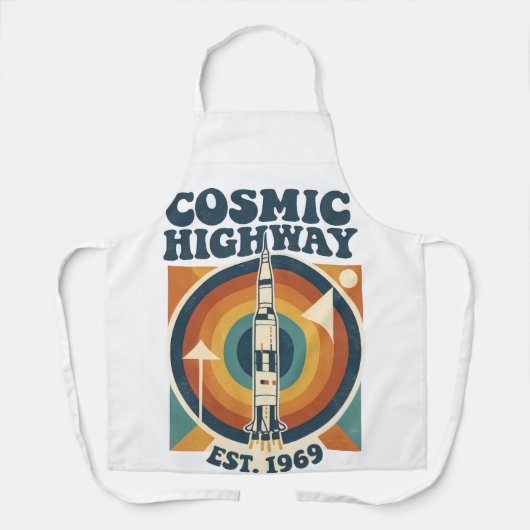 Comic Highway – Fun Pop Art for Comic Fans エプロン (正面)