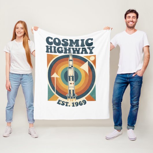Comic Highway – Fun Pop Art for Comic Fans フリースブランケット (インサイチュ)