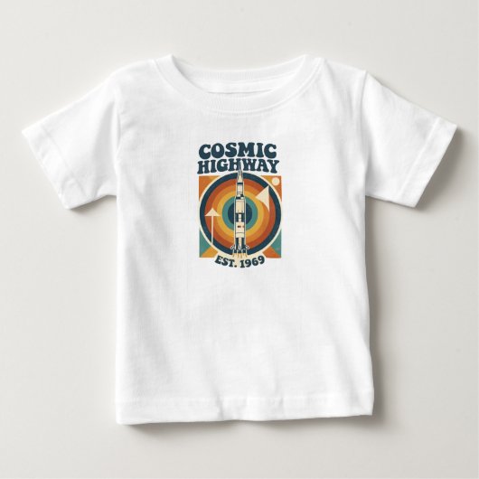 Comic Highway – Fun Pop Art for Comic Fans ベビーTシャツ (正面)
