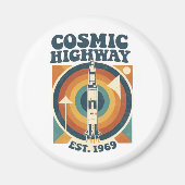 Comic Highway – Fun Pop Art for Comic Fans マグネット (正面)