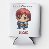 Comic Knight Personalized Kids Party Gift 缶クーラー (正面)