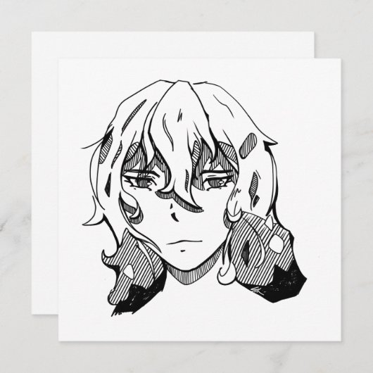 Comic lineart シーズンカード (正面/裏面)