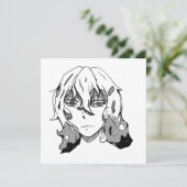 Comic lineart シーズンカード (スタンド正面)