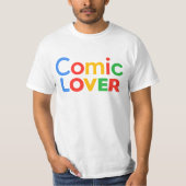 Comic Lover Design Tシャツ (正面)