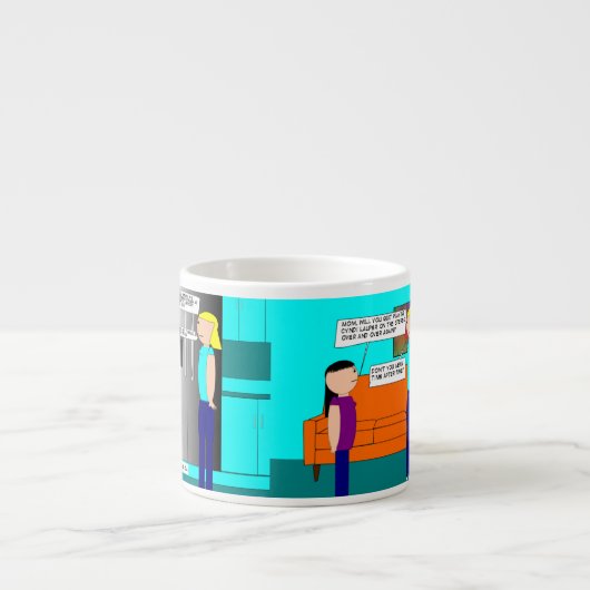 Comic Mug 2 エスプレッソカップ (正面)