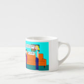 Comic Mug 2 エスプレッソカップ (右)