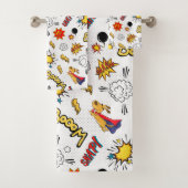 Comic Pattern バスタオルセット (インサイチュ)