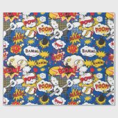 Comic Pattern  ラッピングペーパー (フラット)