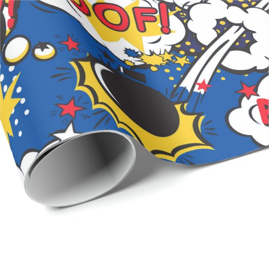 Comic Pattern  ラッピングペーパー (ロールコーナー)