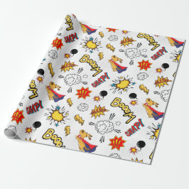 Comic Pattern  ラッピングペーパー