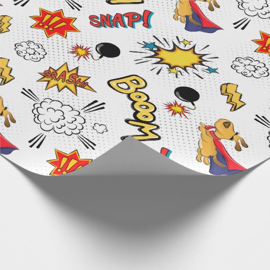 Comic Pattern  ラッピングペーパー (角)