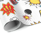 Comic Pattern ラッピングペーパー (ロールコーナー)