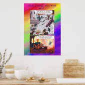 Comic Short Story Fantasy World Change Art Love ポスター (キッチン)