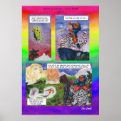 Comic Short Story Fantasy World Change Art Love ポスター (正面)