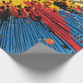 Comic Style Pop Art Explosion (10) ラッピングペーパー (角)