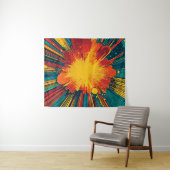 Comic Style Pop Art Explosion (1) タペストリー (インサイチュ(横))