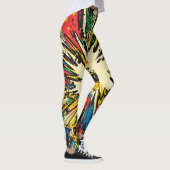 Comic Style Pop Art Explosion (2) レギンス (右)