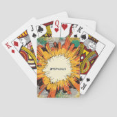 Comic Style Pop Art Explosion (6) トランプ (裏面)