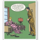 Comic Woman Can Do Better シール (正面)